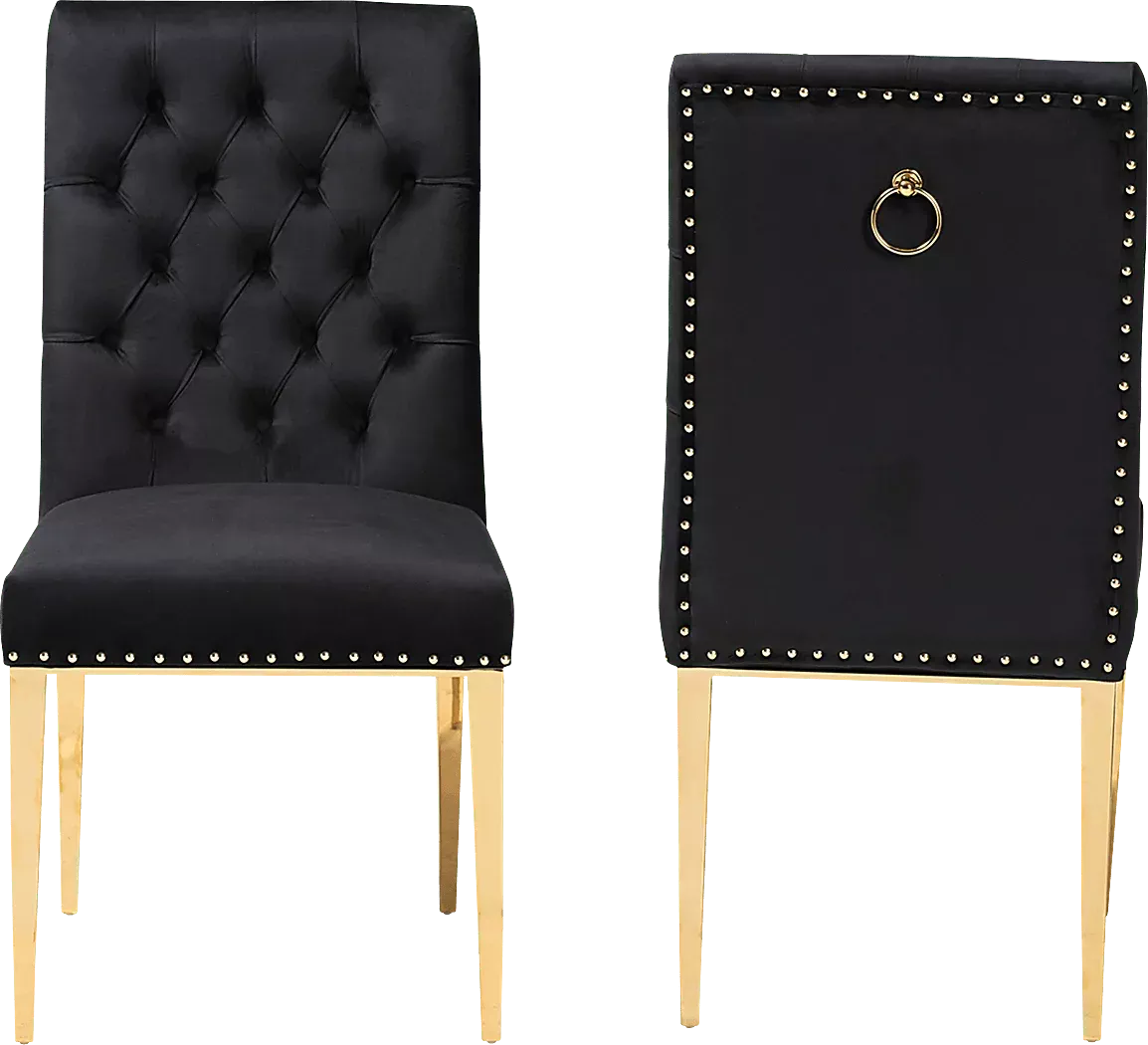 ChampeauBlackSideChair,Setof2 4 ChampeauBlackSideChair,Setof2