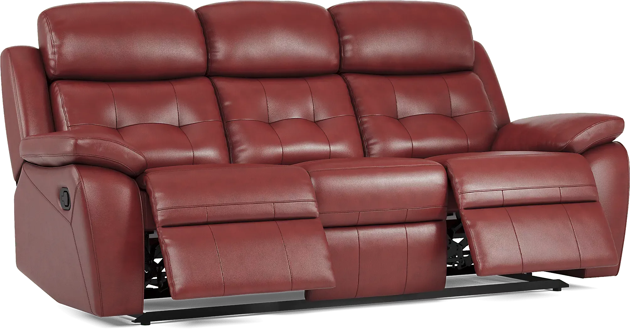 Antonin5PcLeatherNon-PowerRecliningLivingRoomSet 3 AntoninLeatherNon-PowerRecliningSofa