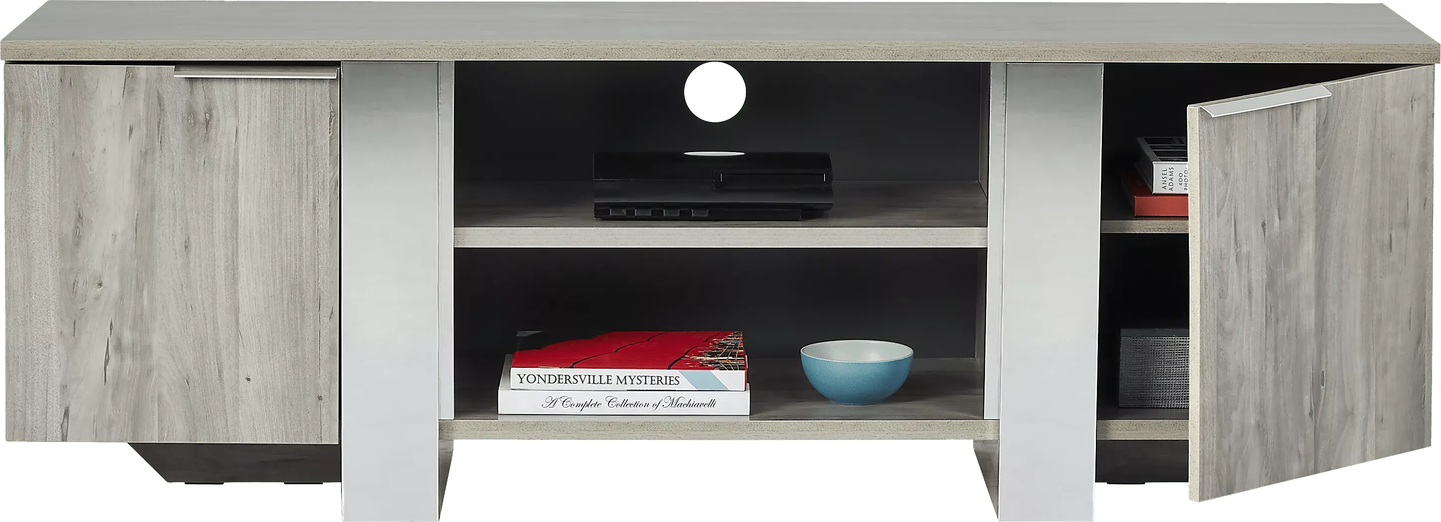 HeatherviewGray70in.Console 3 HeatherviewGray70in.Console