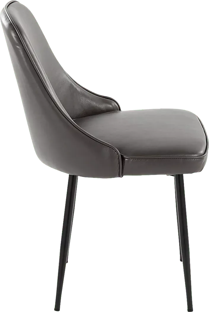 ClovisIVGrayDiningChair,Setof2 2 ClovisIVGrayDiningChair,Setof2