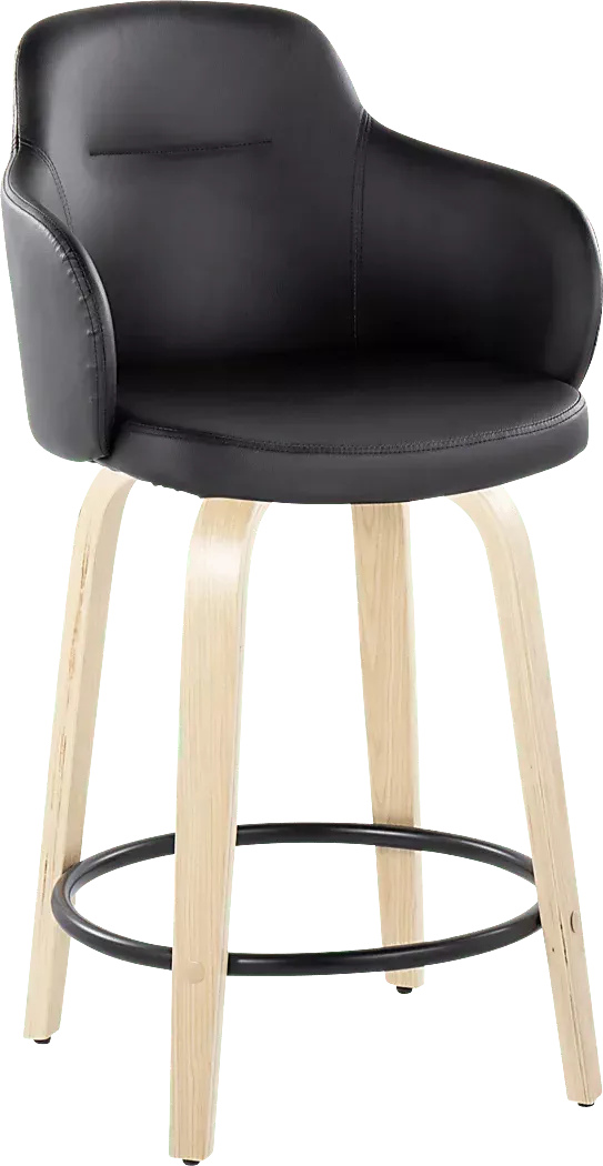 SiebarthIIBlackCounterHeightStool,Setof2 2 SiebarthIIBlackCounterHeightStool,Setof2