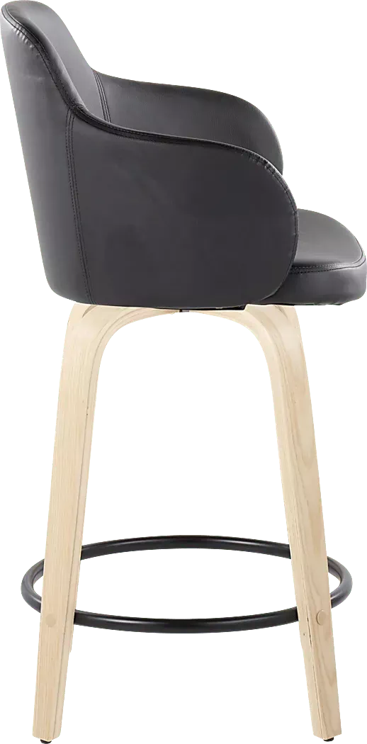 SiebarthIIBlackCounterHeightStool,Setof2 3 SiebarthIIBlackCounterHeightStool,Setof2