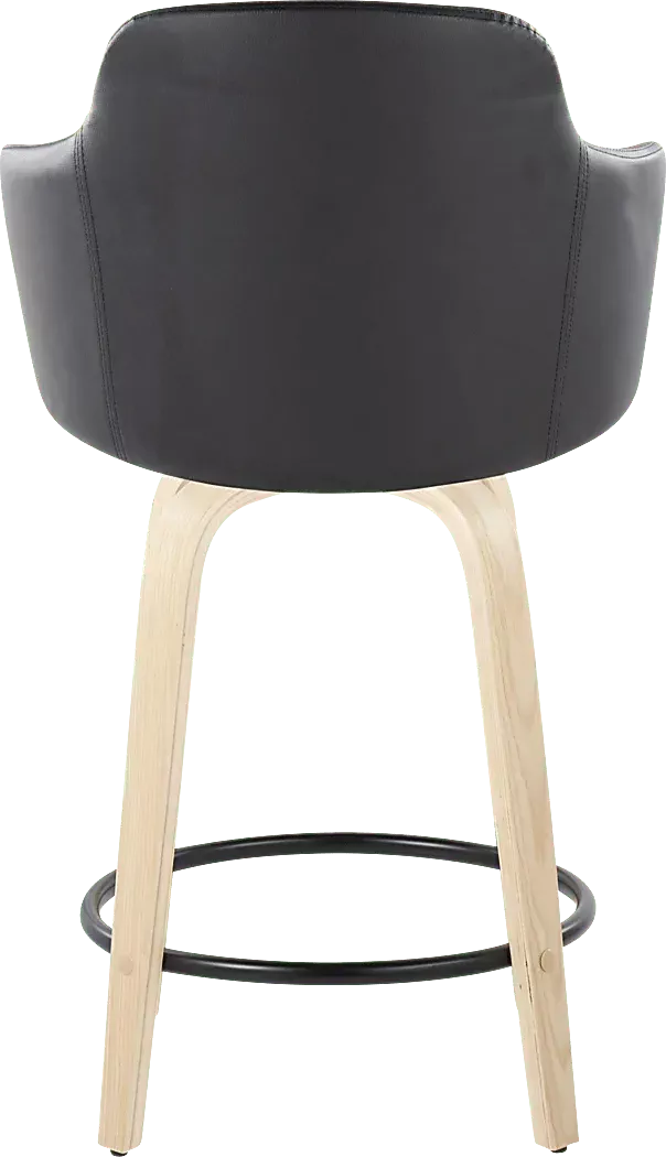 SiebarthIIBlackCounterHeightStool,Setof2 5 SiebarthIIBlackCounterHeightStool,Setof2