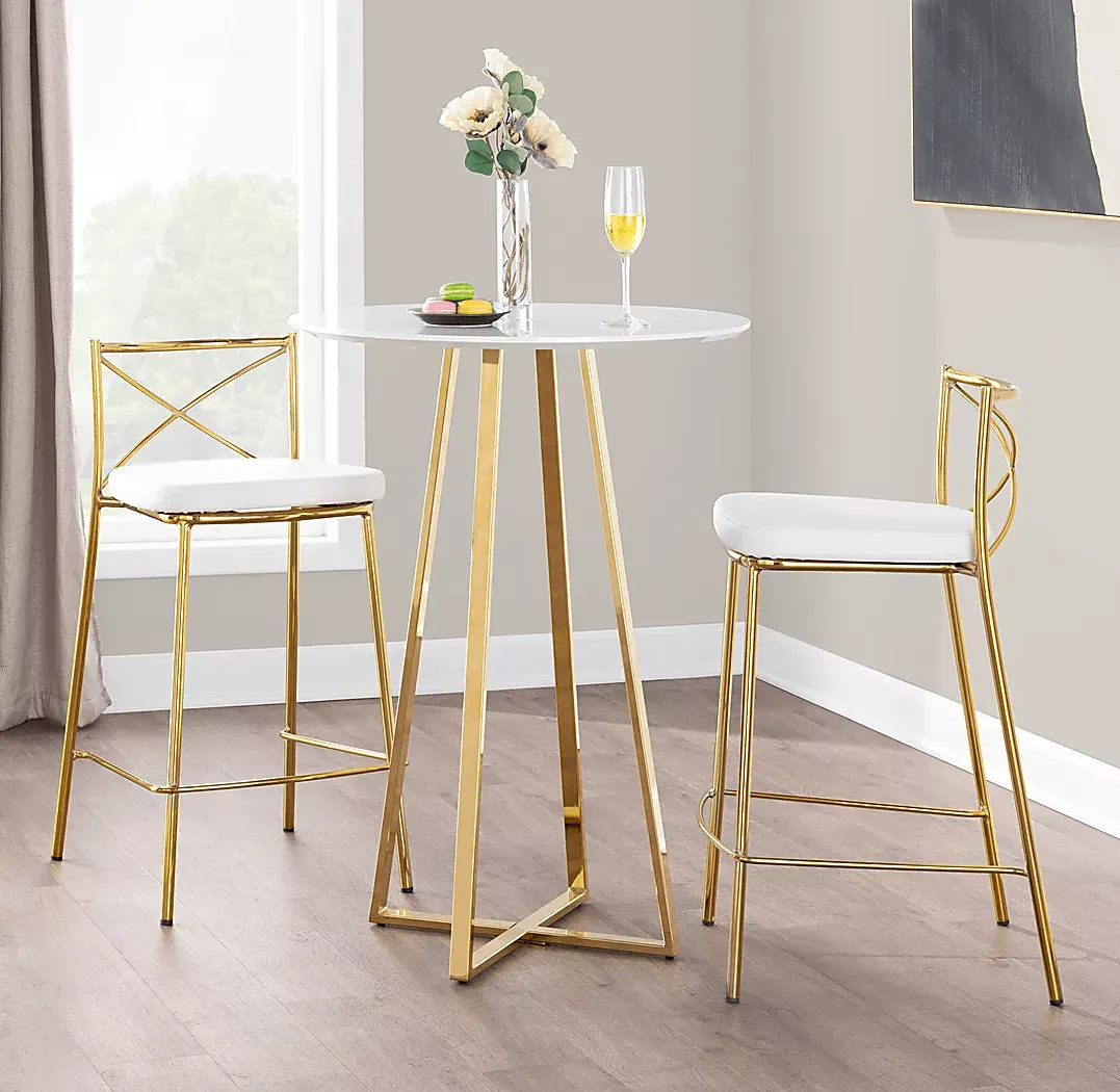 PrienwoodWhiteCounterHeightStool,Setof2 4 PrienwoodWhiteCounterHeightStool,Setof2