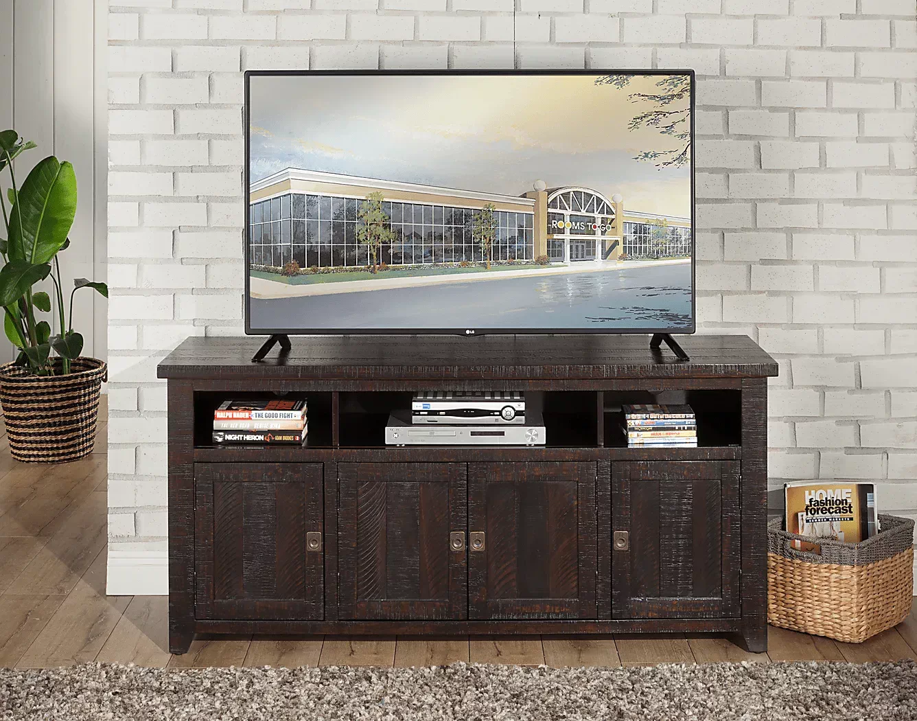 BrynAvenueBrown65in.Console 4 BrynAvenueBrown65in.Console