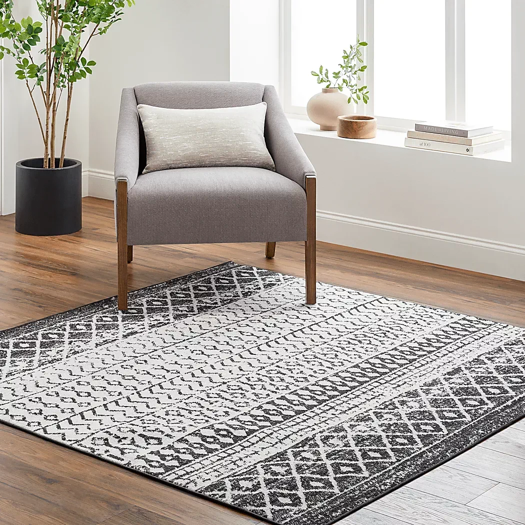 ChelsinaIGray7'10SquareRug 2 ChelsinaIGray7'10SquareRug