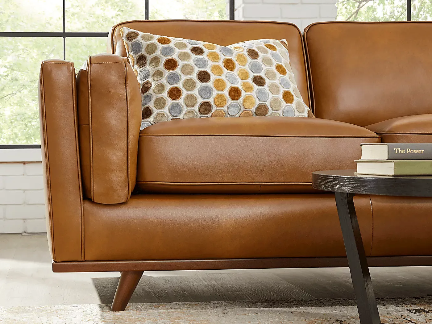 Duluth2PcLeatherLivingRoomSet 7 DuluthLeatherLoveseat