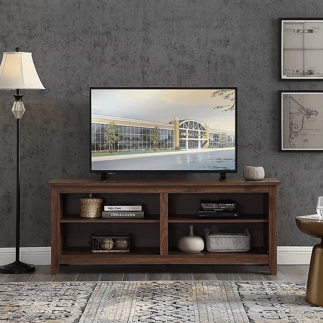 BariteWalnut58in.Console 4 BariteWalnut58in.Console