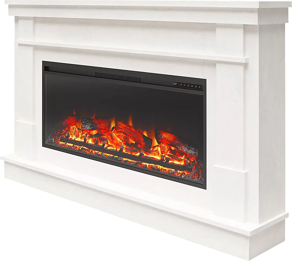 AltildeWhite64in.ConsolewithElectricFireplace 6 AltildeWhite64in.ConsolewithElectricFireplace