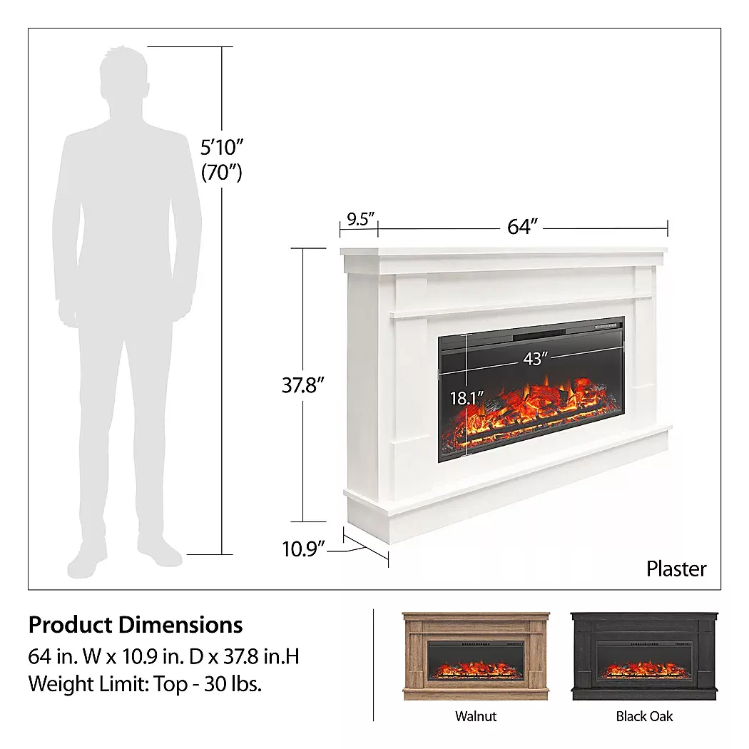 AltildeWhite64in.ConsolewithElectricFireplace 9 AltildeWhite64in.ConsolewithElectricFireplace