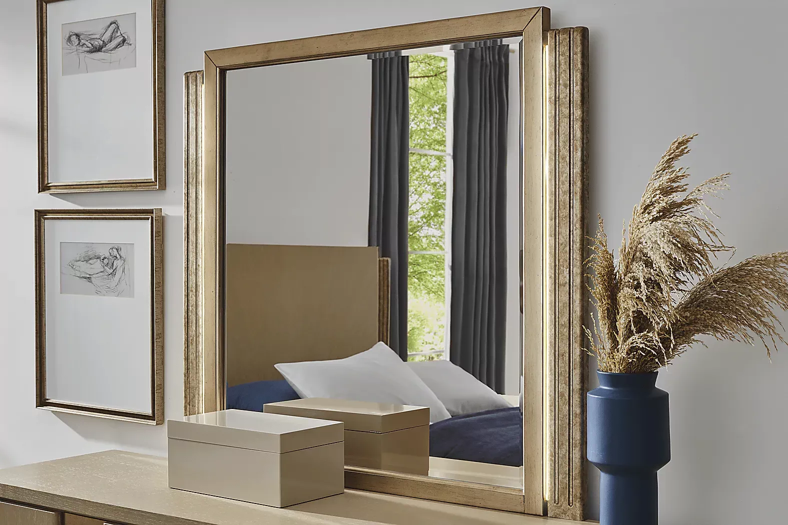 IssabelaCaramel7PcKingBedroom 13 IssabelaCaramelMirror