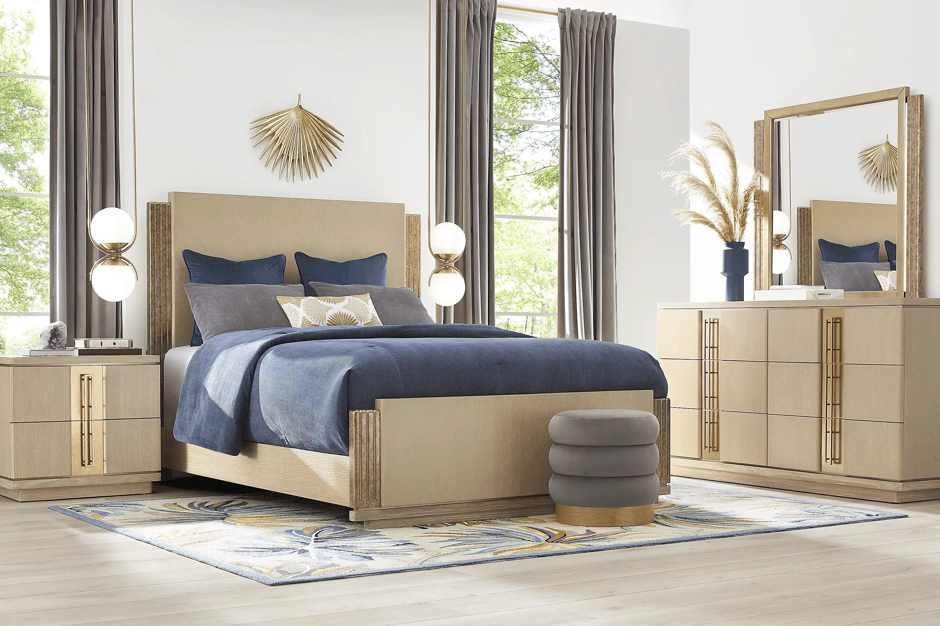 IssabelaCaramelDresser 2 IssabelaCaramel3PcQueenBed