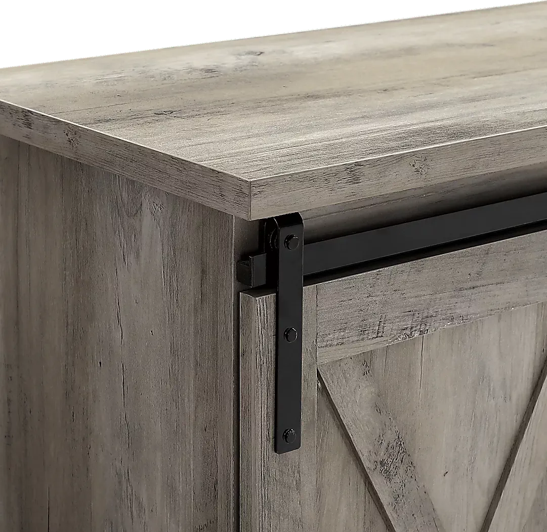 ConeflowerGray58in.Console 3 ConeflowerGray58in.Console