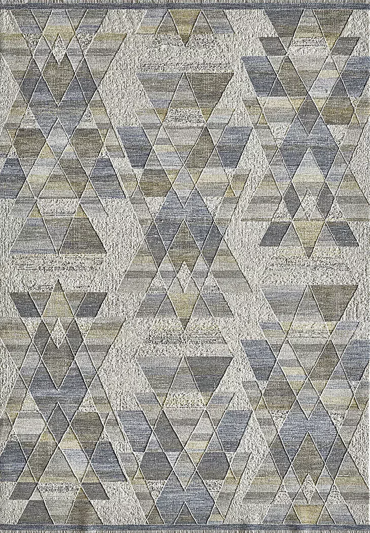 PetrotonGold/Blue5'3x7'10Rug 1 PetrotonGold/Blue5'3x7'10Rug