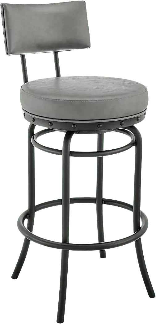 GallaherGraySwivelCounterStool 2 GallaherGraySwivelCounterStool