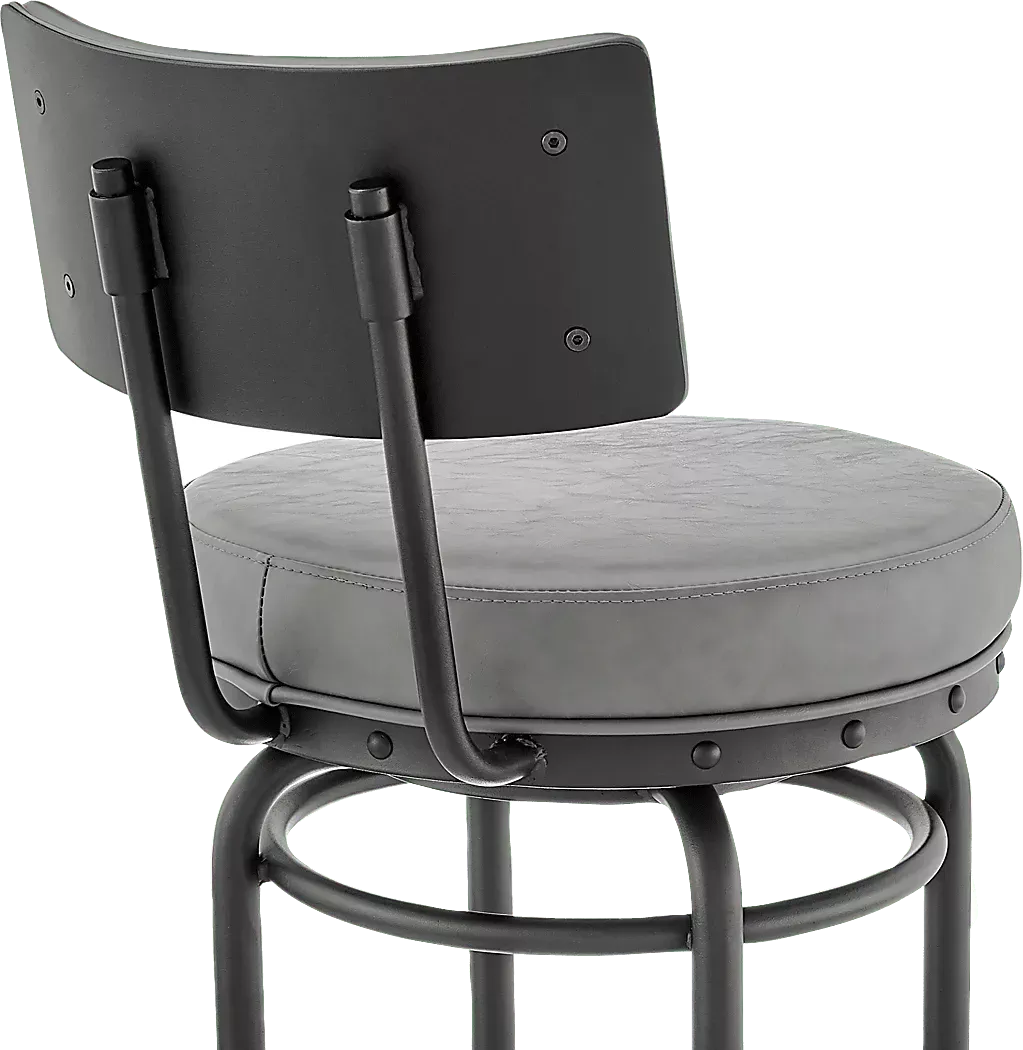 GallaherGraySwivelCounterStool 8 GallaherGraySwivelCounterStool
