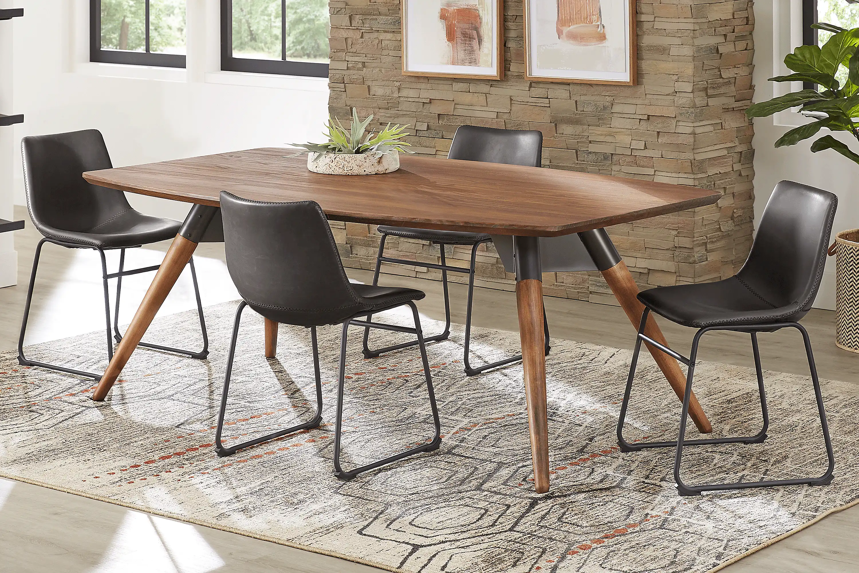 BergenBoulevardWalnutDiningTable 2 BergenBoulevardWalnutDiningTable