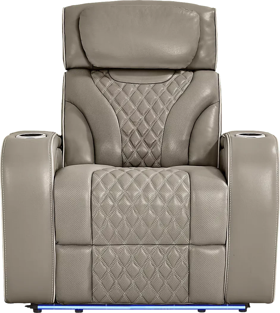 HorizonRidge6PcLeatherTriplePowerRecliningLivingRoomSet 16 HorizonRidgeLeatherTriplePowerRecliner