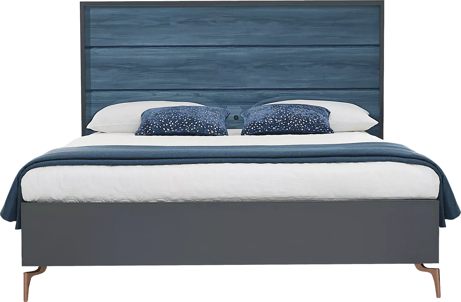 EsmediraBlue3PcKingPanelBed 4 EsmediraBlue3PcKingPanelBed