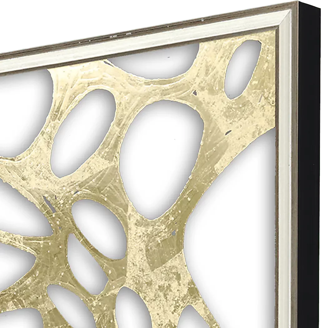 GoldenSplashIFramedArtwork,Setof4 4 GoldenSplashIFramedArtwork,Setof4