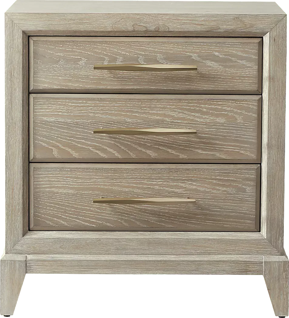 KaileyParkLightOak3DrawerNightstand 1 KaileyParkLightOak3DrawerNightstand