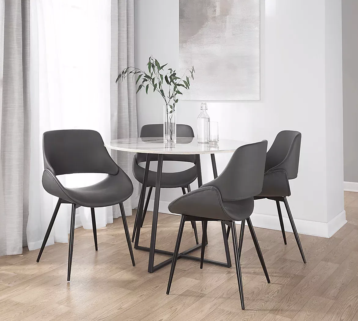 StrobleVIGrayDiningChair,Setof2 2 StrobleVIGrayDiningChair,Setof2