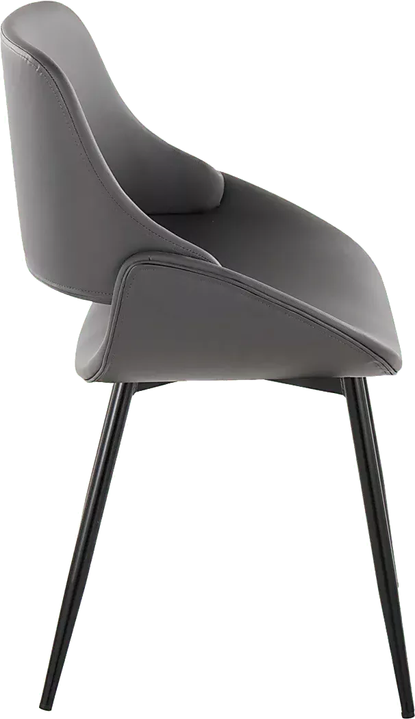 StrobleVIGrayDiningChair,Setof2 5 StrobleVIGrayDiningChair,Setof2