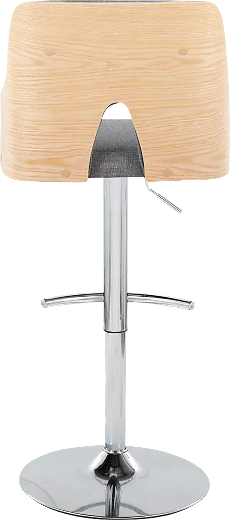 ZenniaIVGrayAdjustableBarstool,Setof2 6 ZenniaIVGrayAdjustableBarstool,Setof2