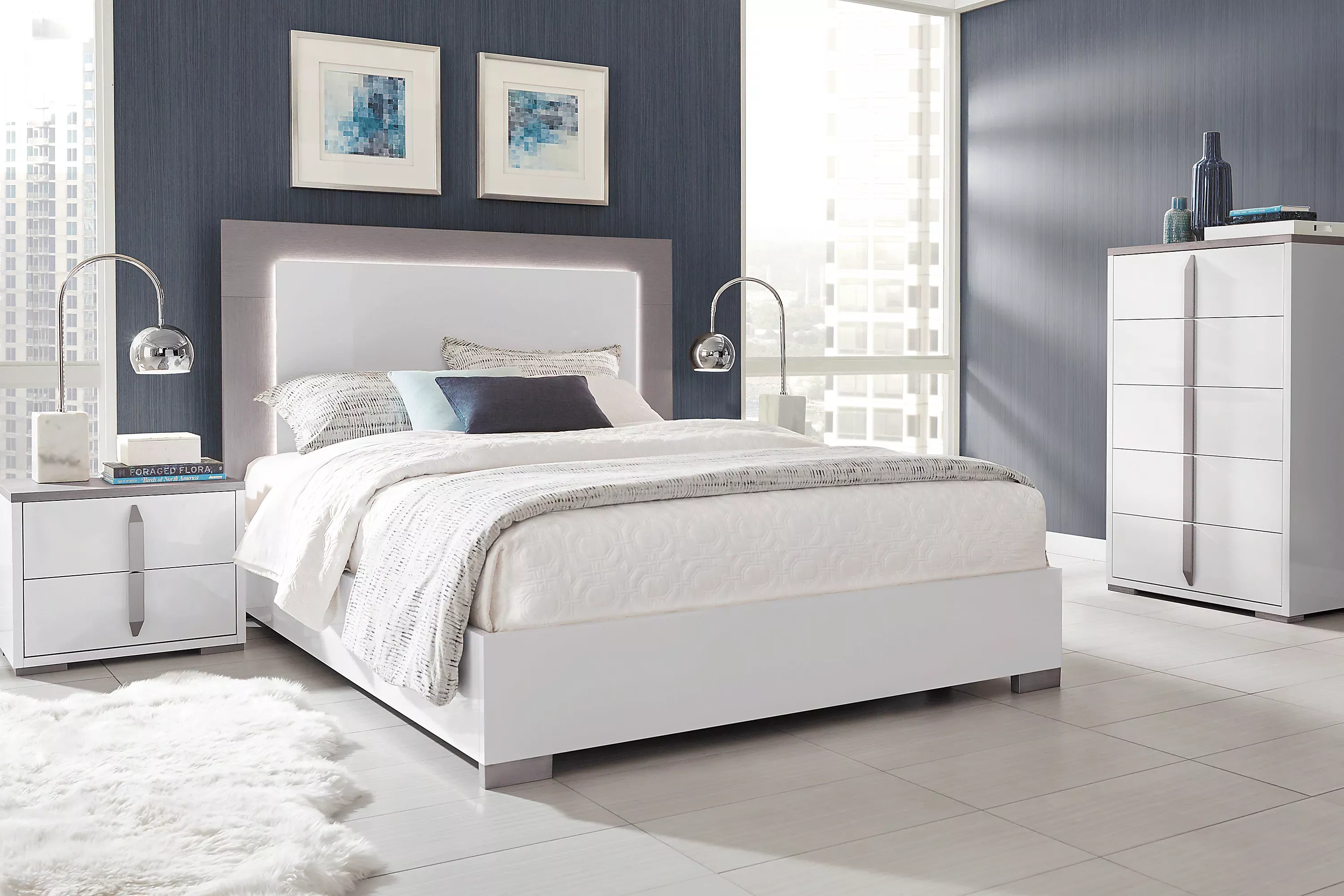 ParkSlopeWhite5PcQueenBedroom 1 ParkSlopeWhiteChest