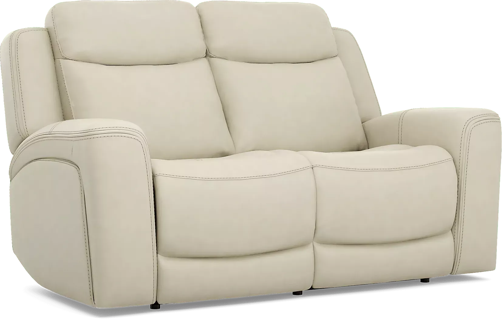 Davidson6PcLeatherDualPowerRecliningLivingRoomSet 12 DavidsonLeatherStationaryLoveseat