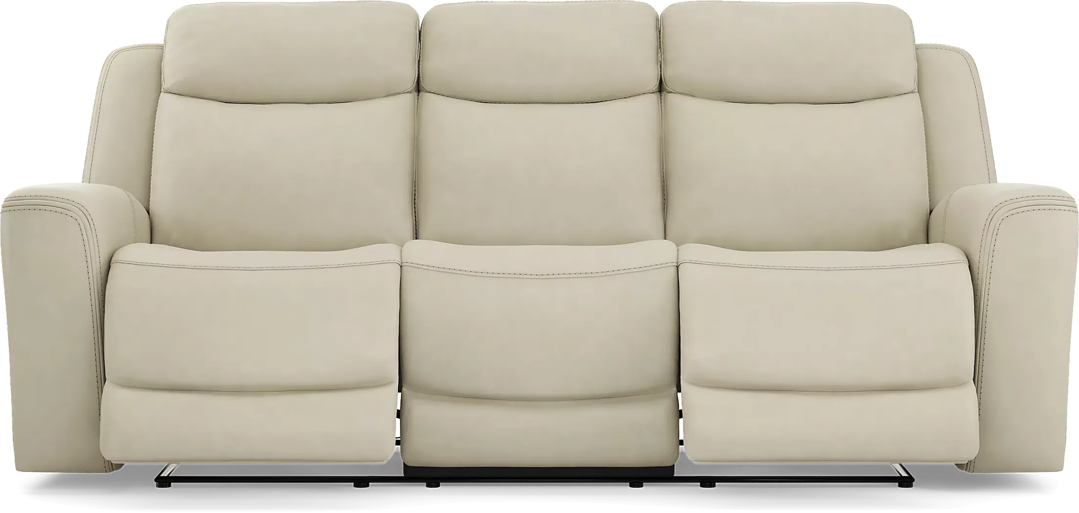 Davidson6PcLeatherDualPowerRecliningLivingRoomSet 3 DavidsonLeatherDualPowerRecliningSofa