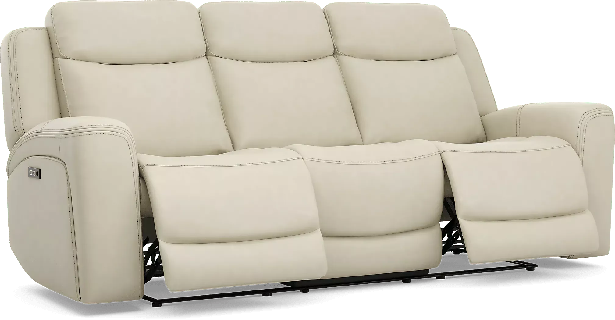 Davidson6PcLeatherDualPowerRecliningLivingRoomSet 4 DavidsonLeatherDualPowerRecliningSofa
