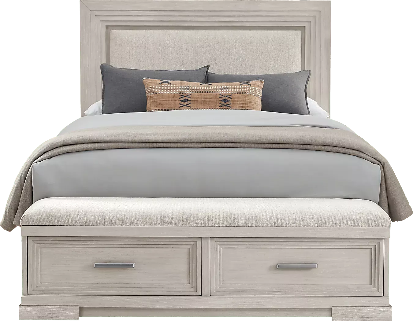 RoyalParkIvory5PcQueenStorageBedroom 3 RoyalParkIvory3PcQueenStorageBed