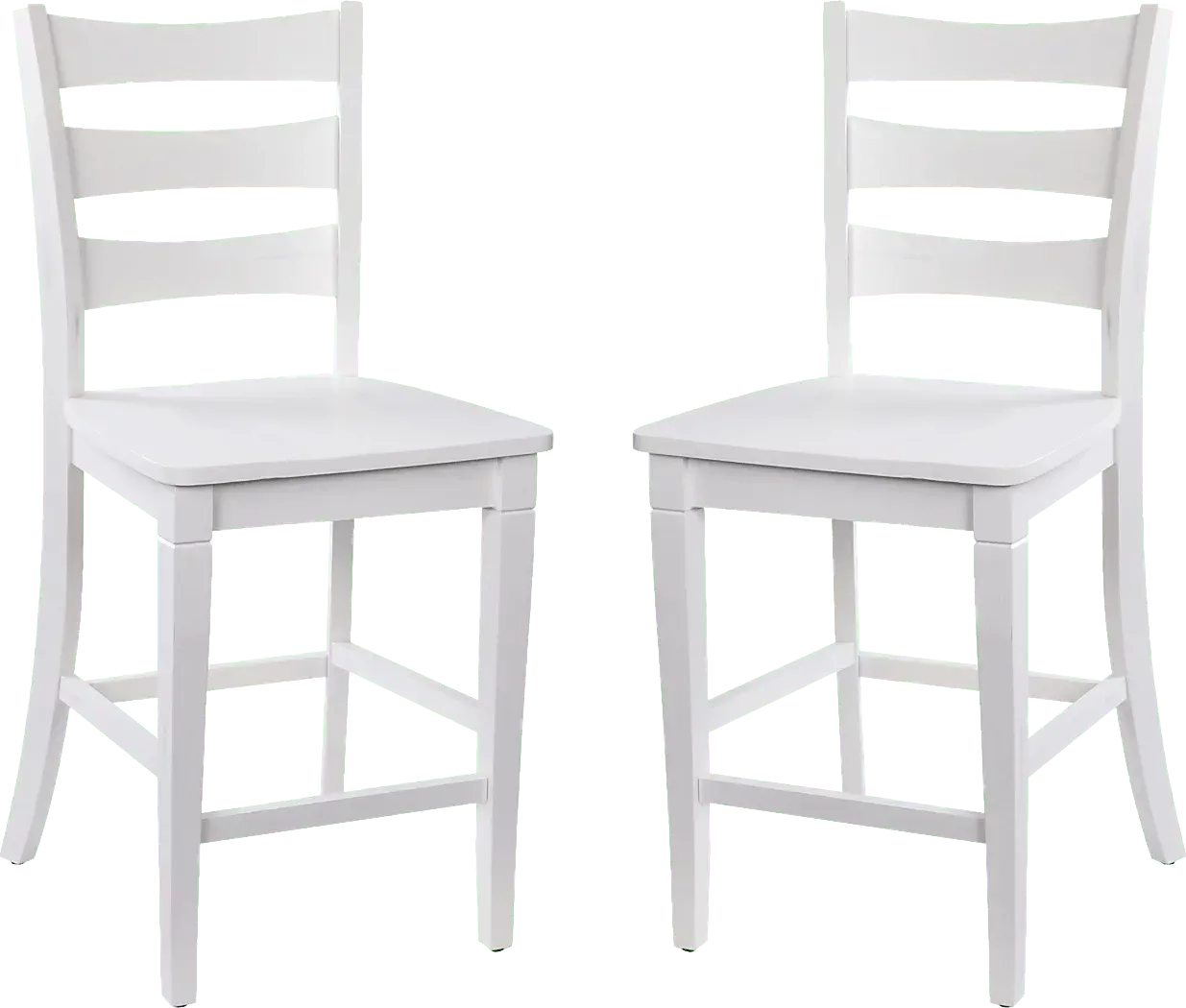 MadronaWhiteCounterHeightStool,Setof2 1 MadronaWhiteCounterHeightStool,Setof2