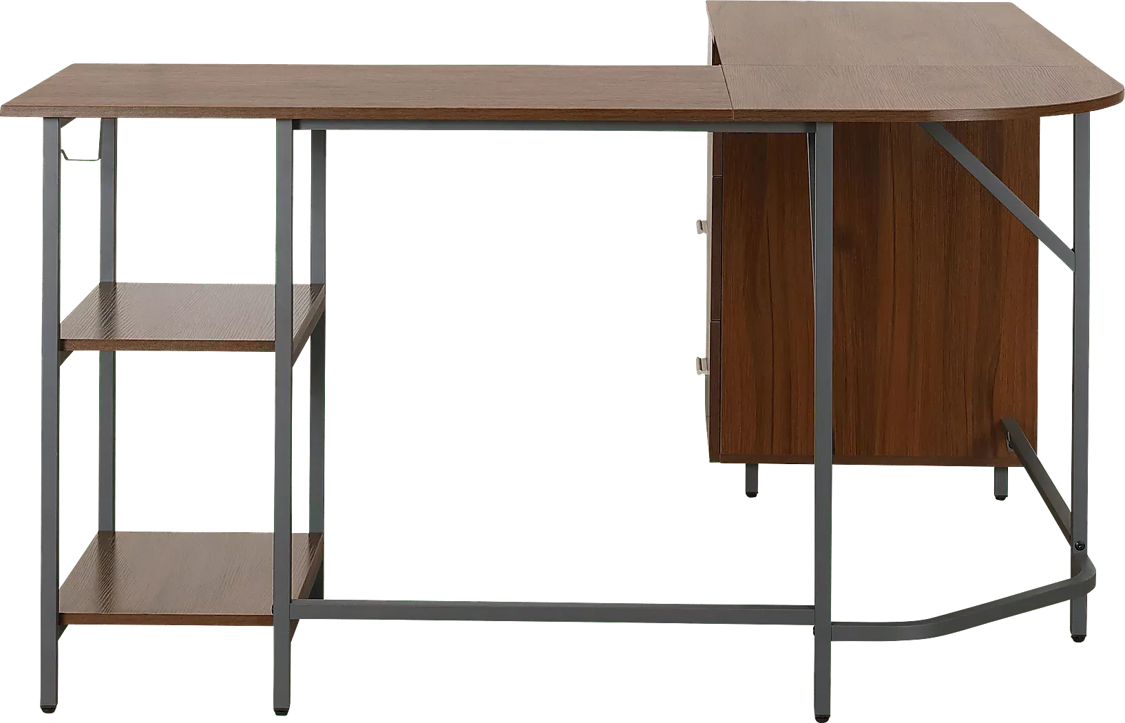 MilldesWalnutL-ShapedStorageDesk 10 MilldesWalnutL-ShapedStorageDesk