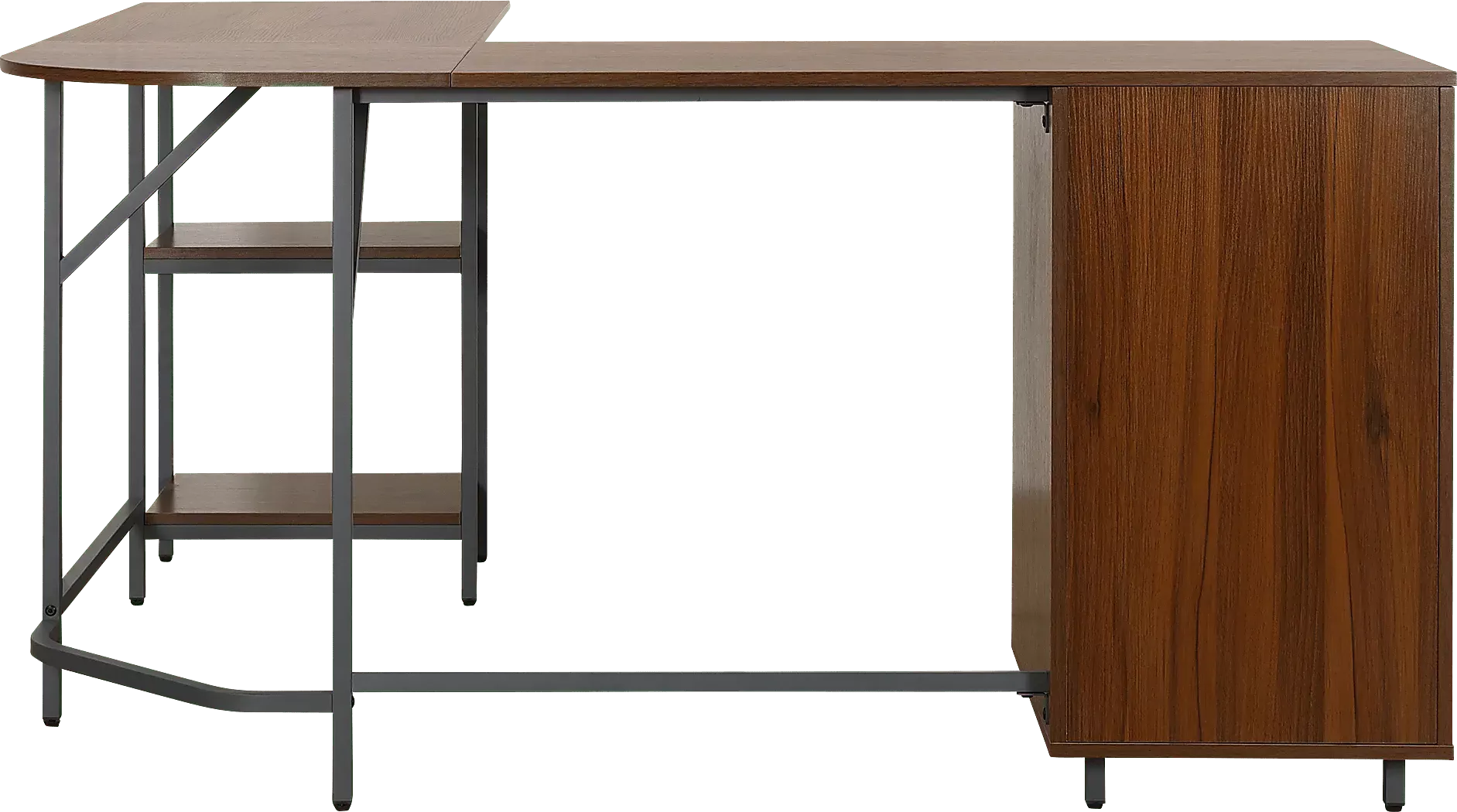 MilldesWalnutL-ShapedStorageDesk 11 MilldesWalnutL-ShapedStorageDesk