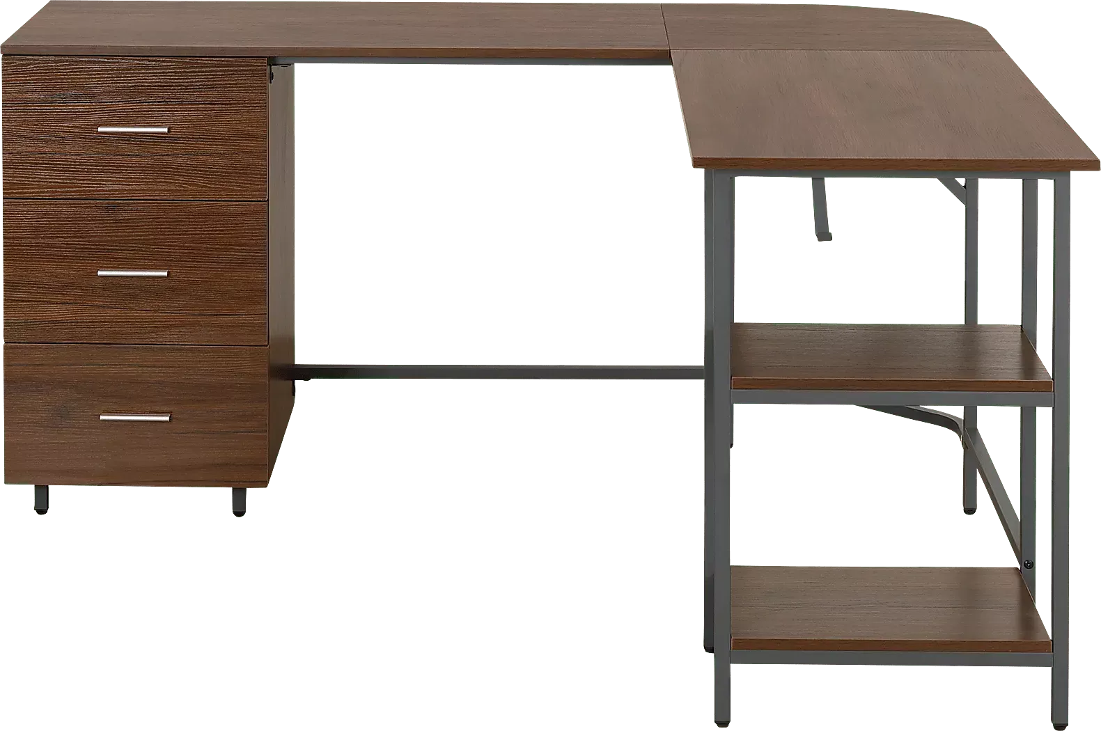 MilldesWalnutL-ShapedStorageDesk 6 MilldesWalnutL-ShapedStorageDesk