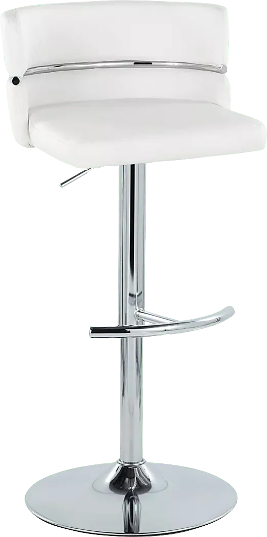 PercivaleIVWhiteAdjustableBarstool,Setof2 5 PercivaleIVWhiteAdjustableBarstool,Setof2