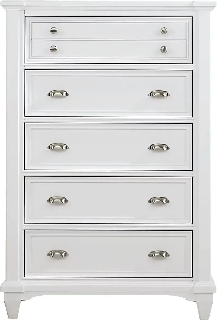 HiltonHeadWhite5PcKingPanelBedroom 4 HiltonHeadWhiteChest