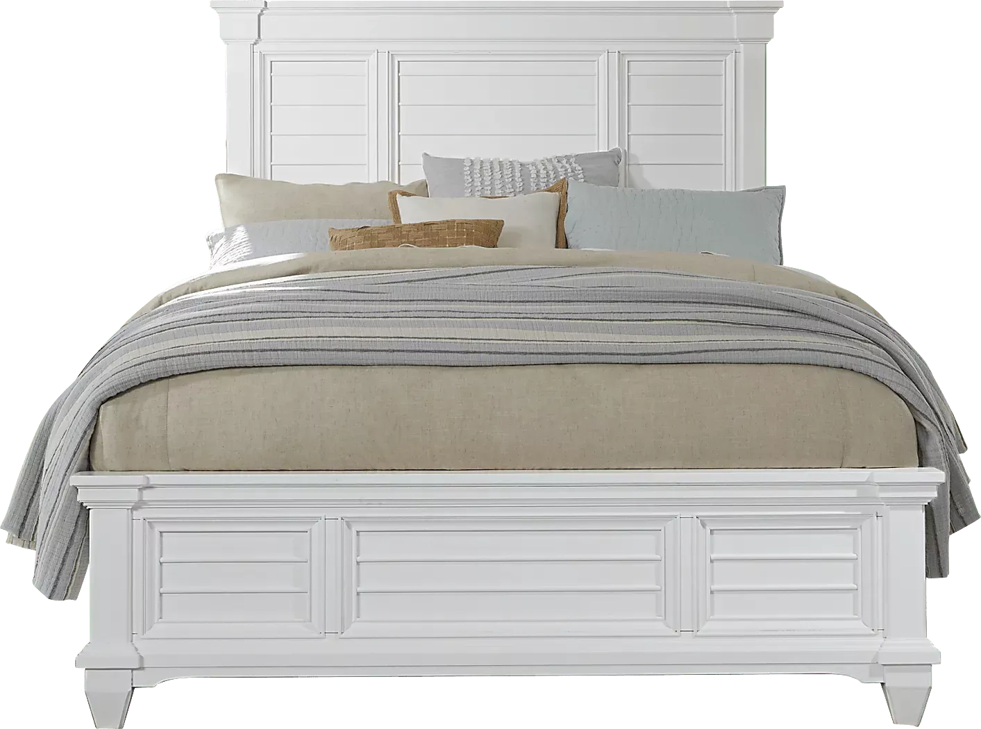 HiltonHeadWhite5PcKingPanelBedroom 2 HiltonHeadWhite5PcKingPanelBedroom