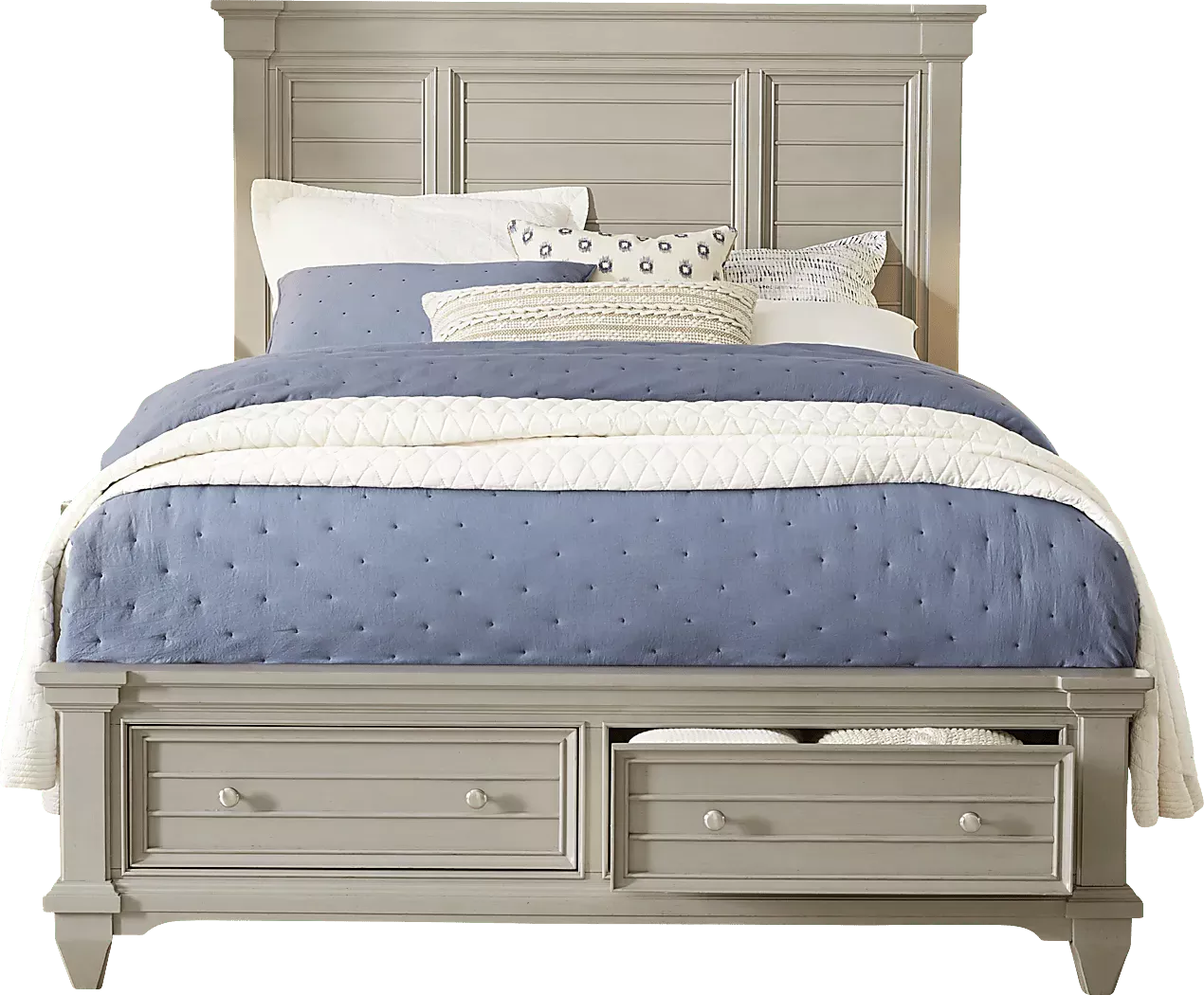 HiltonHeadGray5PcKingStorageBedroom 2 HiltonHeadGray5PcKingStorageBedroom