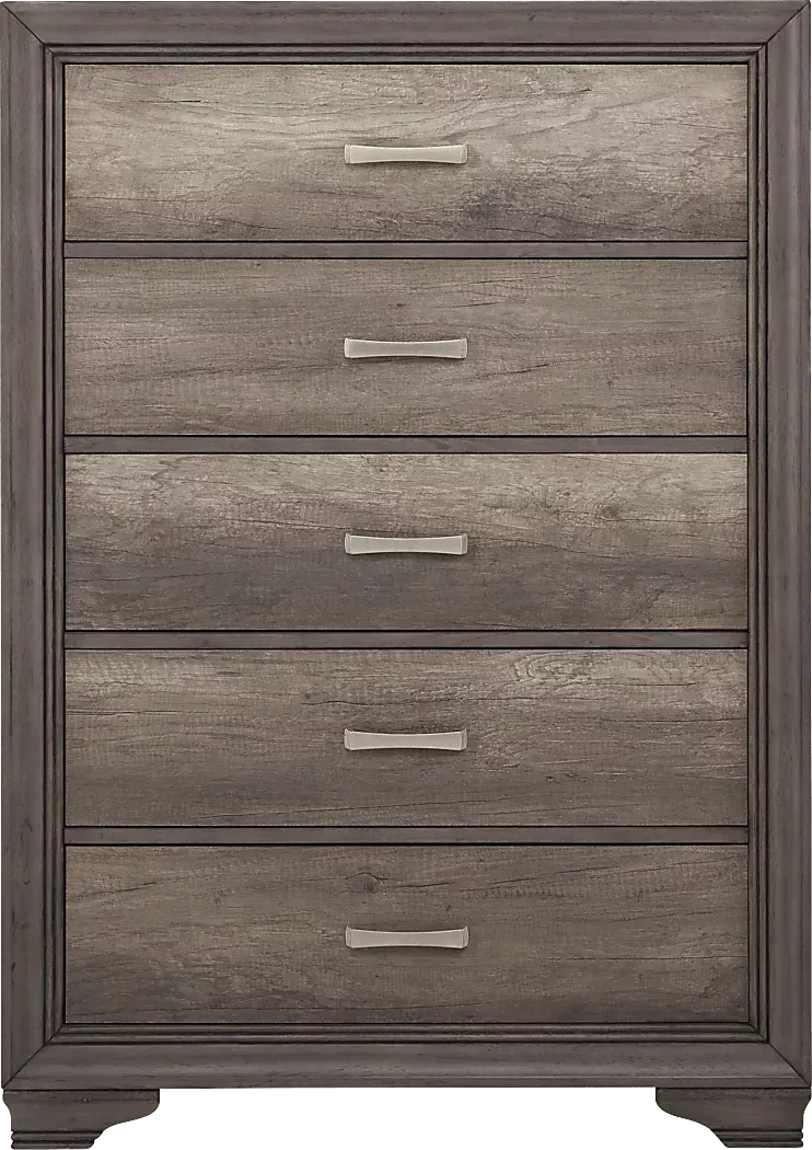 MarlowGray5PcQueenPanelBedroom 5 MarlowGrayChest