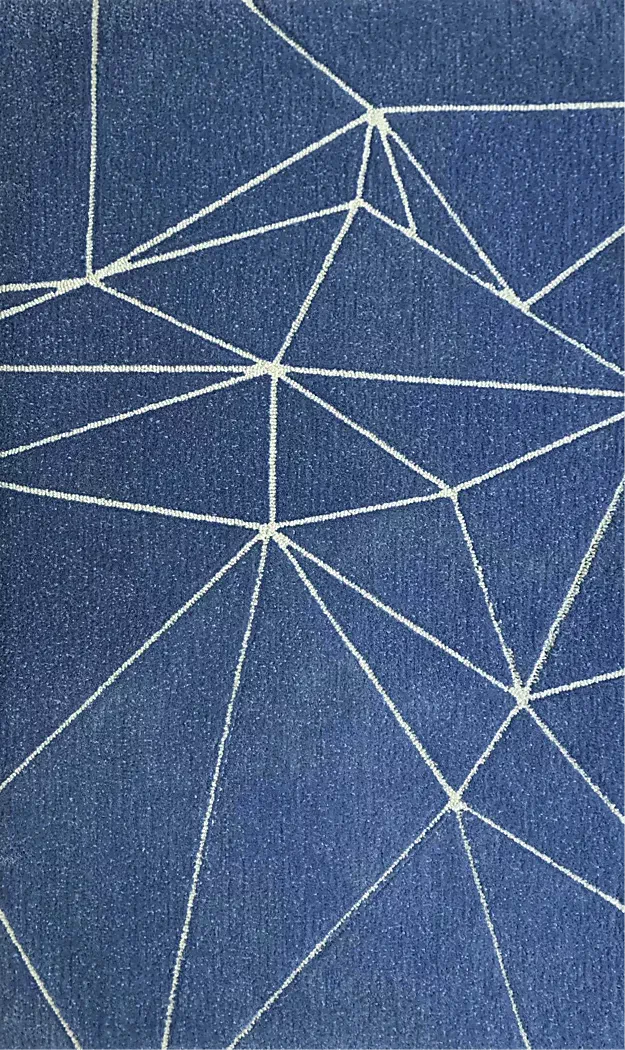 KidsOrigamiBlue2'8x4'8Rug 1 KidsOrigamiBlue2'8x4'8Rug