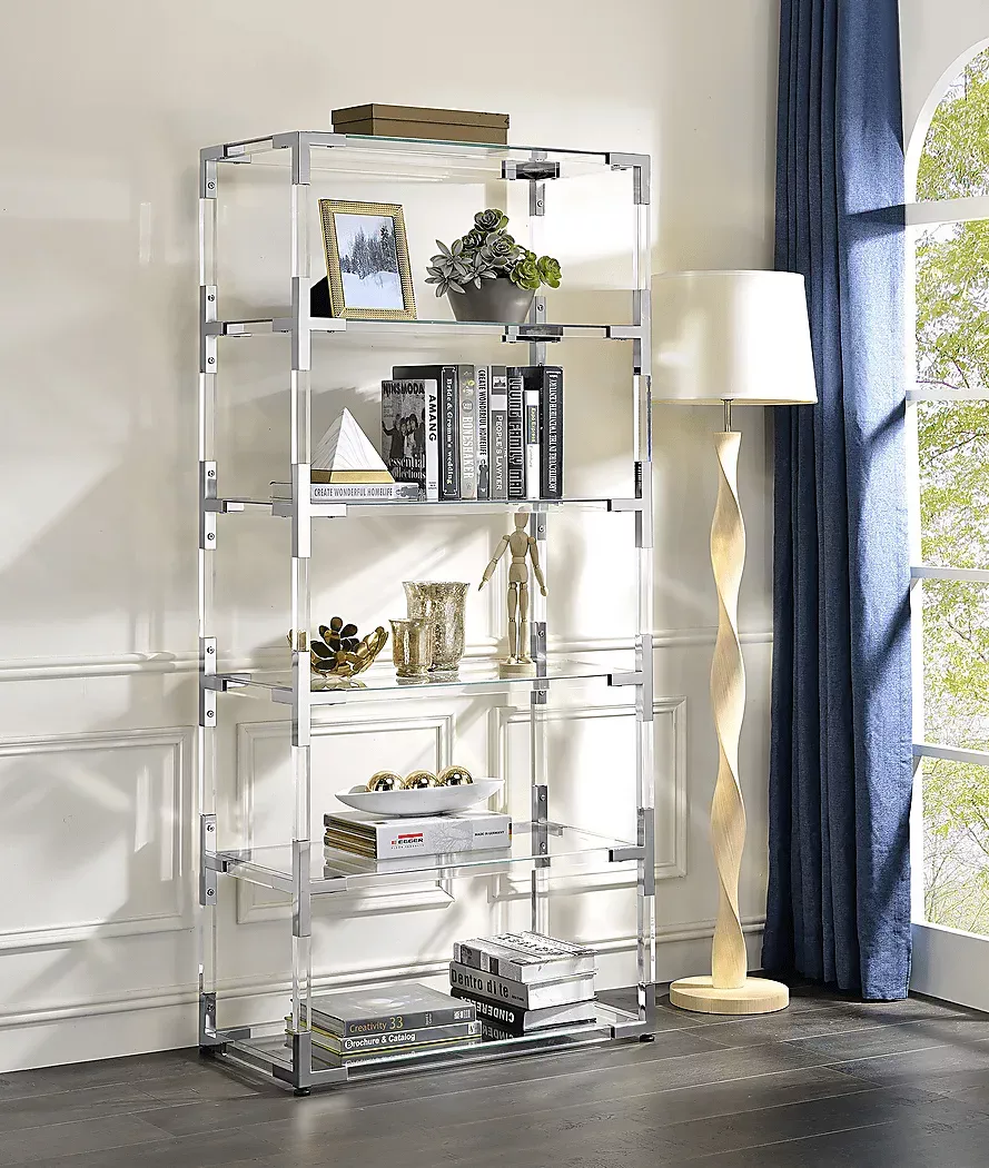 KisiaClear6ShelfBookcase 1 KisiaClear6ShelfBookcase