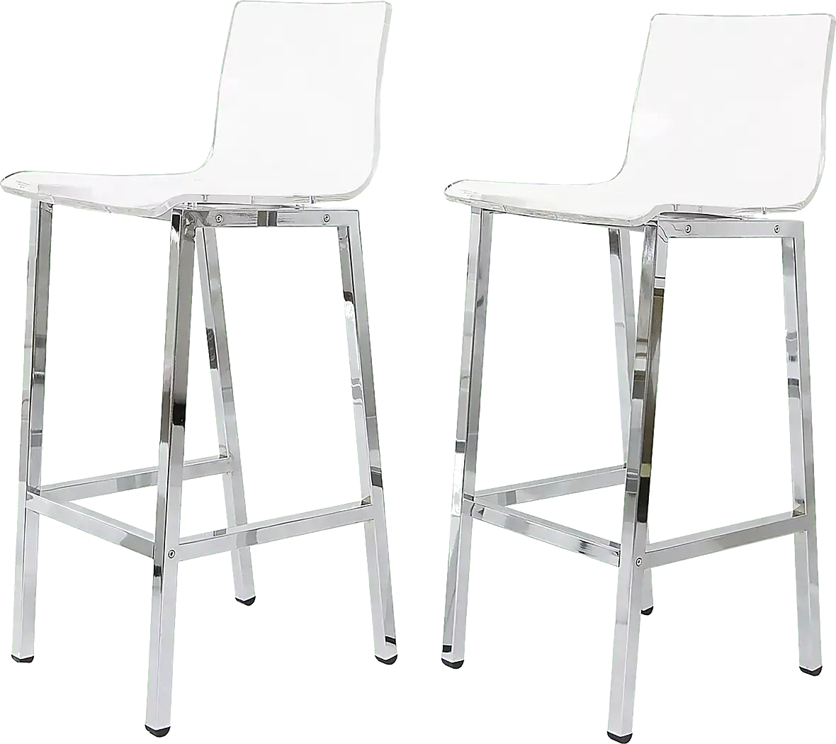 DixatoChromeBarStool,Setof2 1 DixatoChromeBarStool,Setof2
