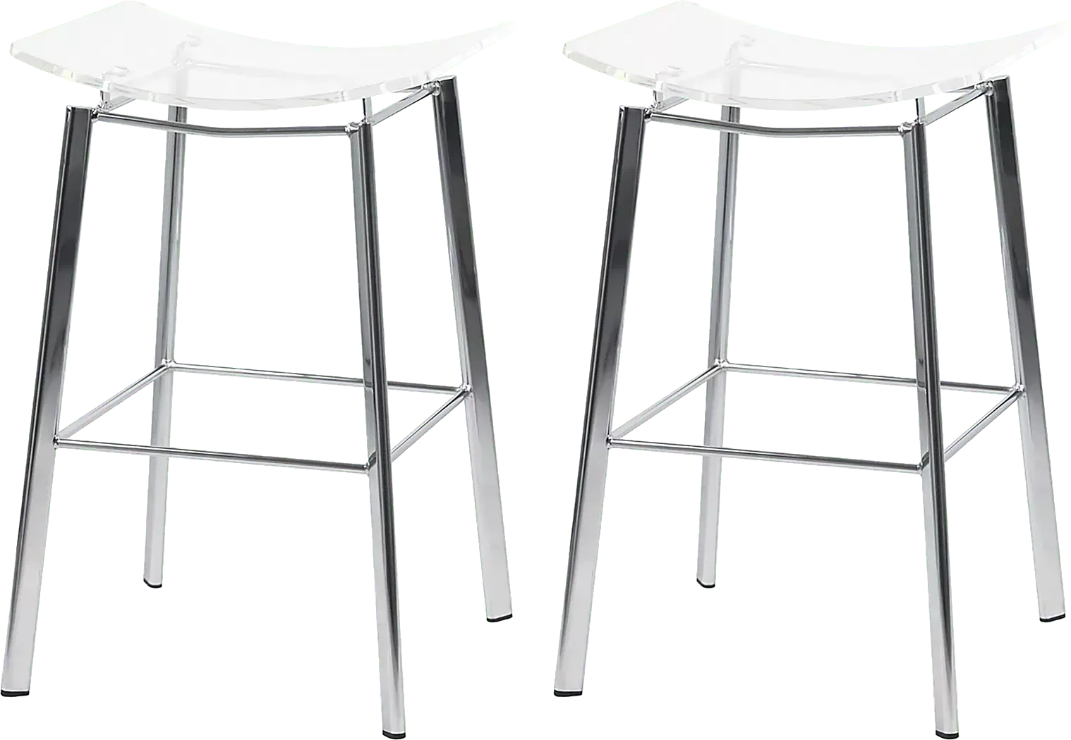 BelribanChromeBarStool,Setof2 1 BelribanChromeBarStool,Setof2