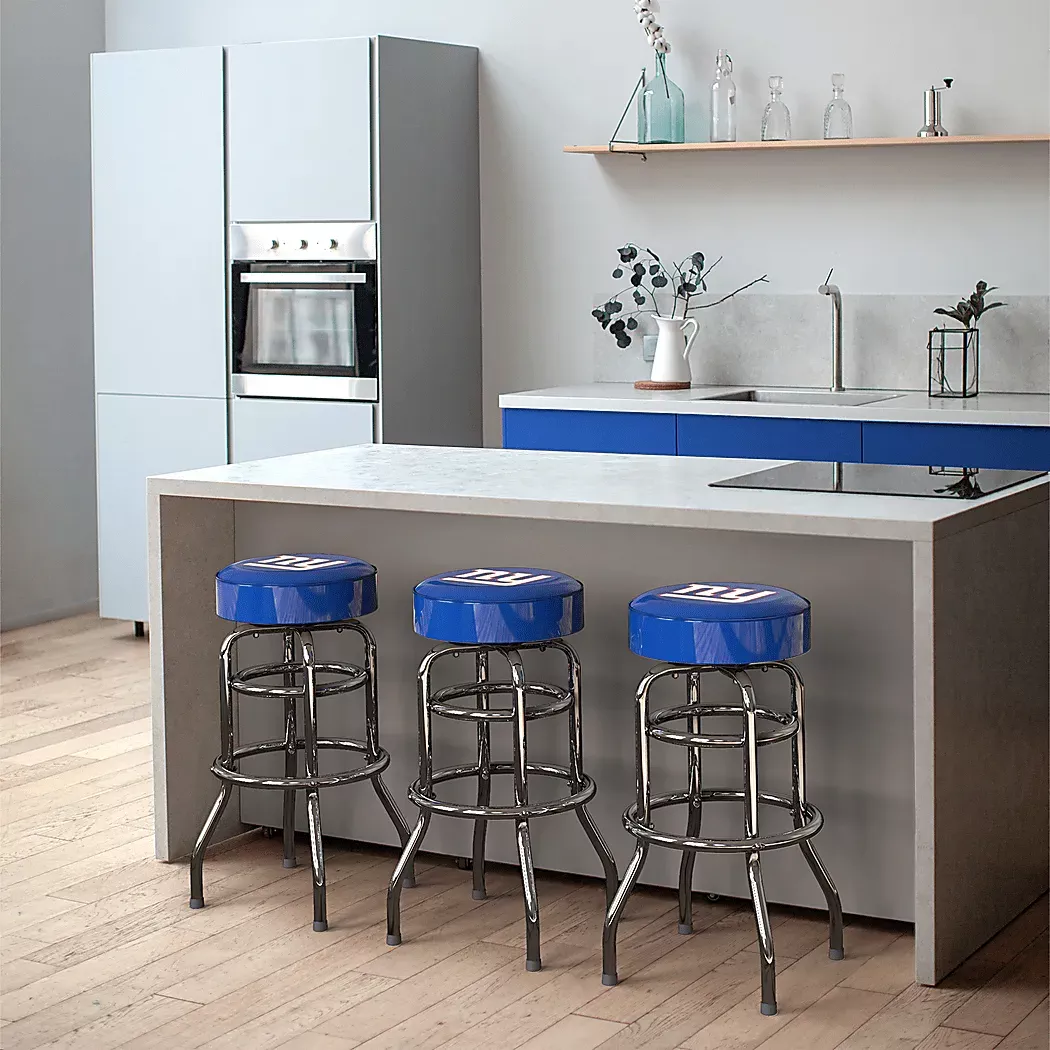 BigTeamNewYorkGiantsBlueBarstools 3 BigTeamNewYorkGiantsBlueBarstools