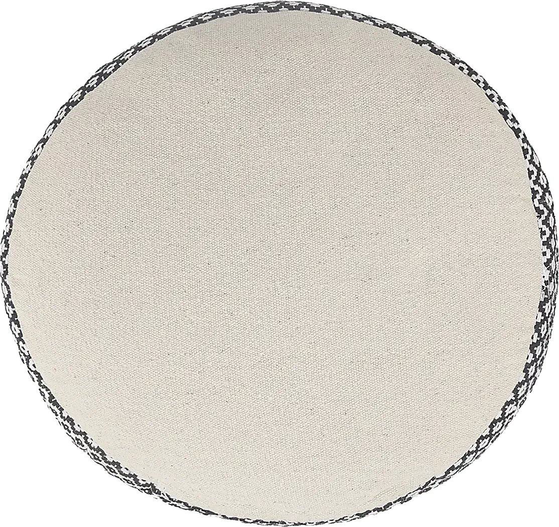 JasellaBlack/WhitePouf 6 JasellaBlack/WhitePouf