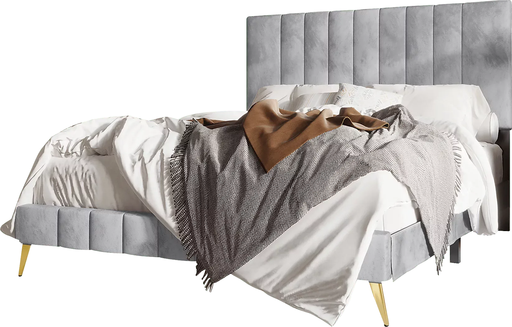 ColetaLightGrayTwinBed 1 ColetaLightGrayTwinBed