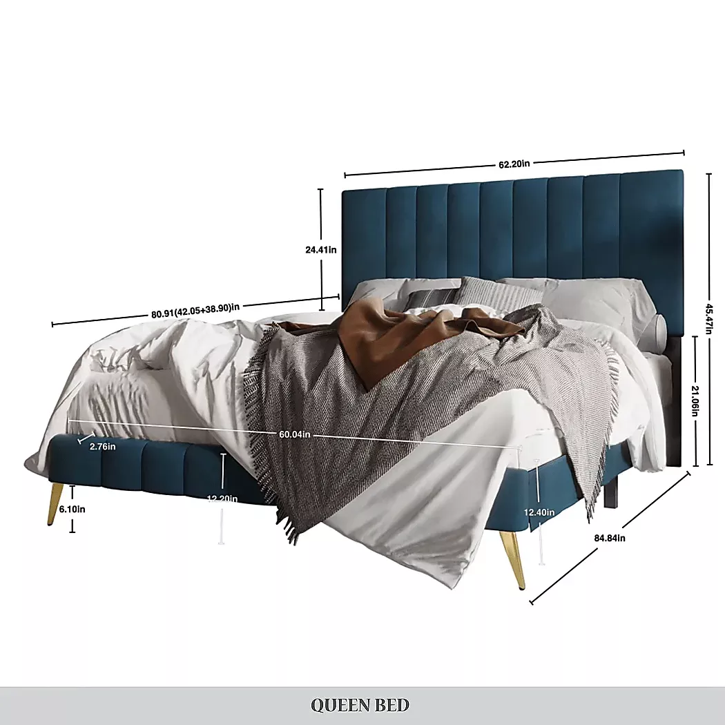ColetaBlueKingBed 4 ColetaBlueKingBed